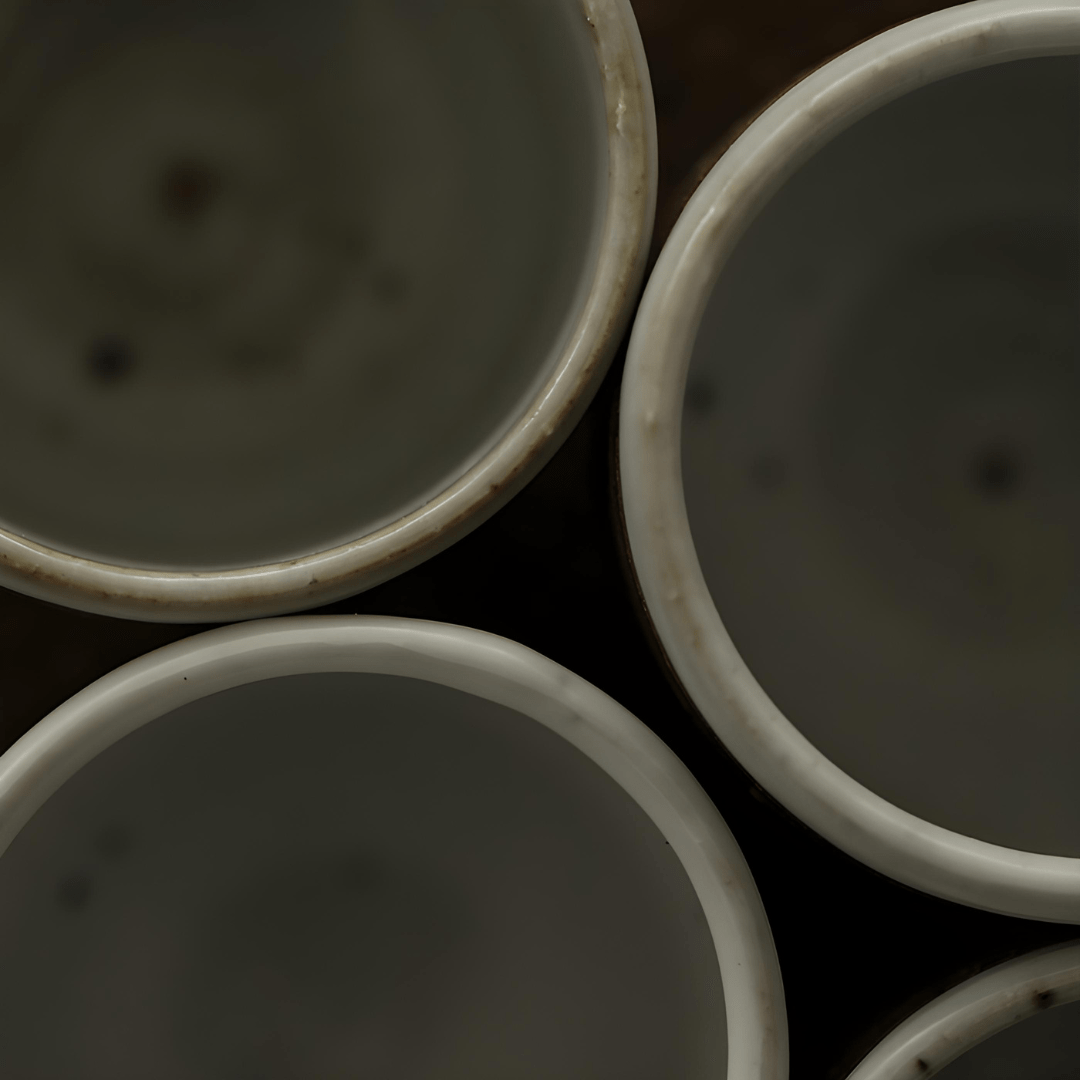 Handmade Japanese Retro Pottery Teacup – 45ml Collector's Edition