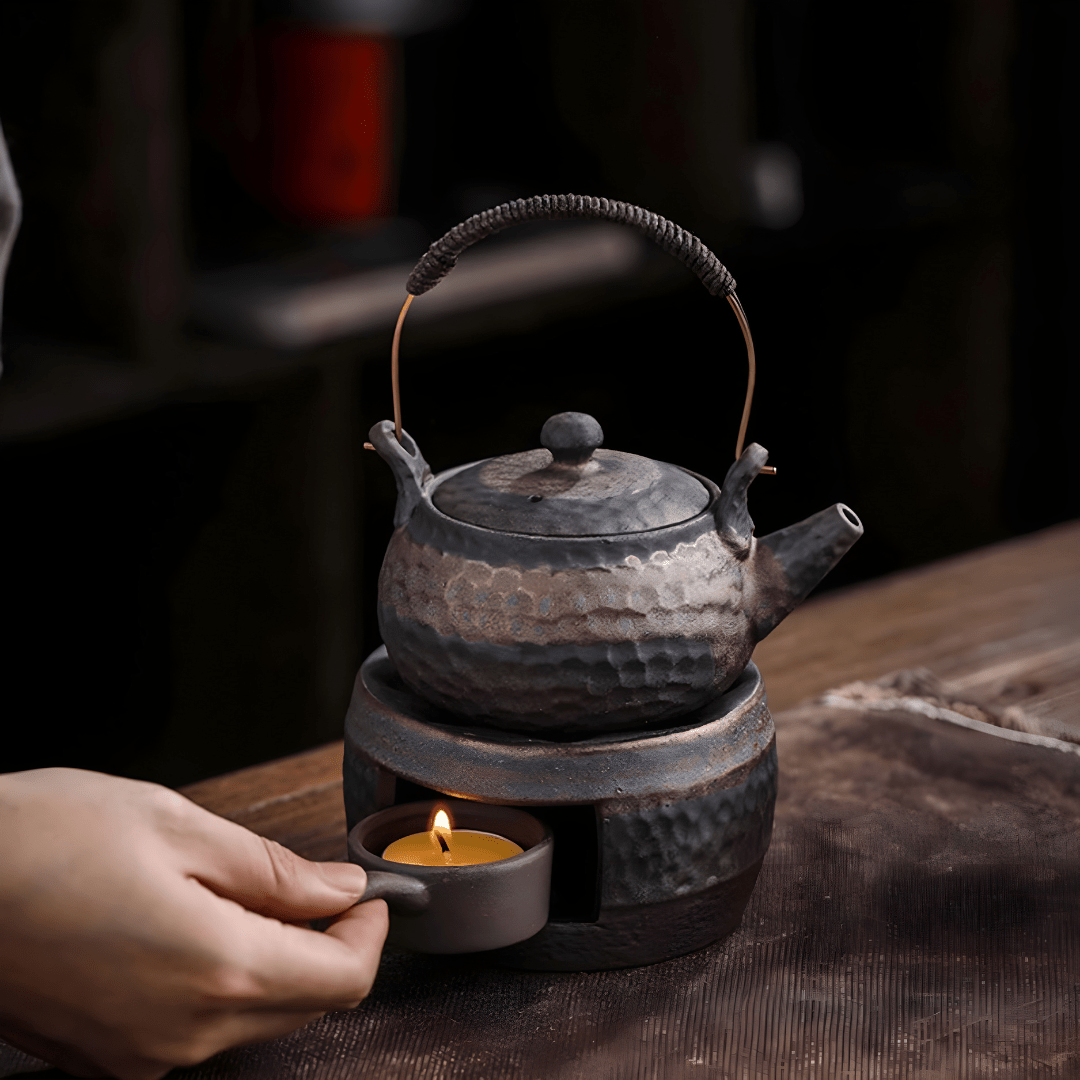Premium Japanse retro theeset van aardewerk