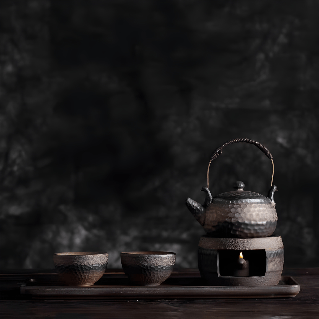 Premium Japanse retro theeset van aardewerk