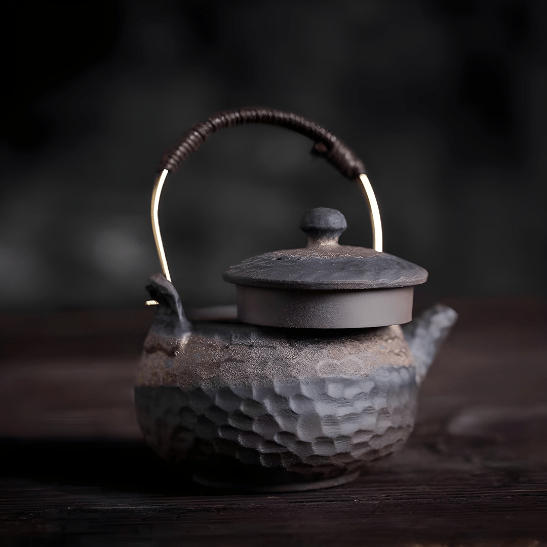 Premium Japanse retro theeset van aardewerk