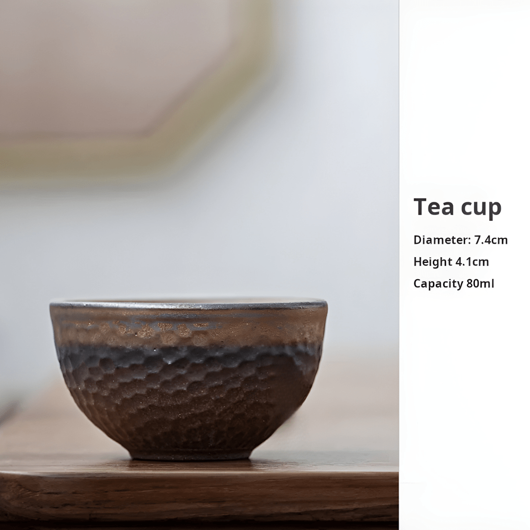 Premium Japanse retro theeset van aardewerk