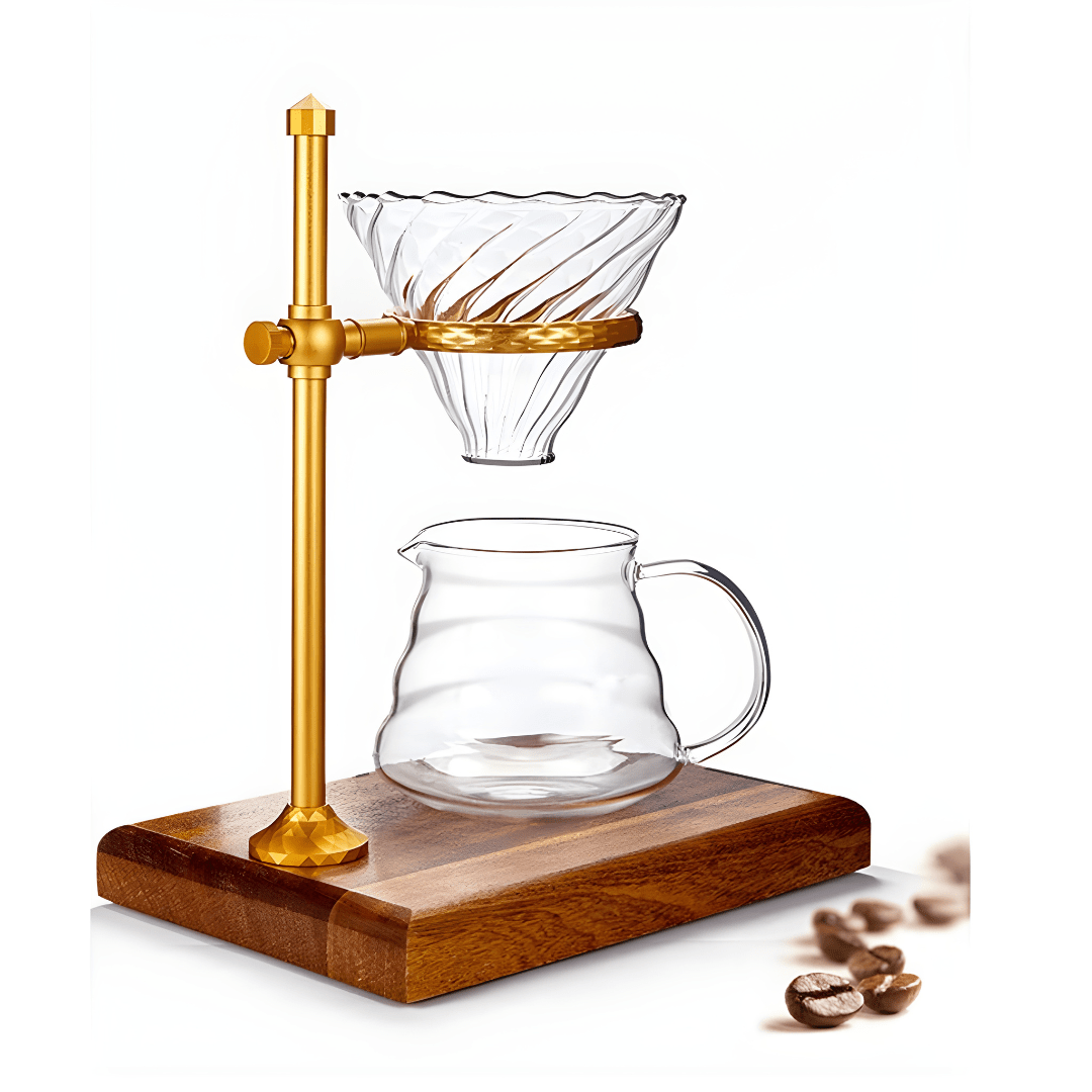 Premium Adjustable Pour-Over Coffee Dripper Stand Set