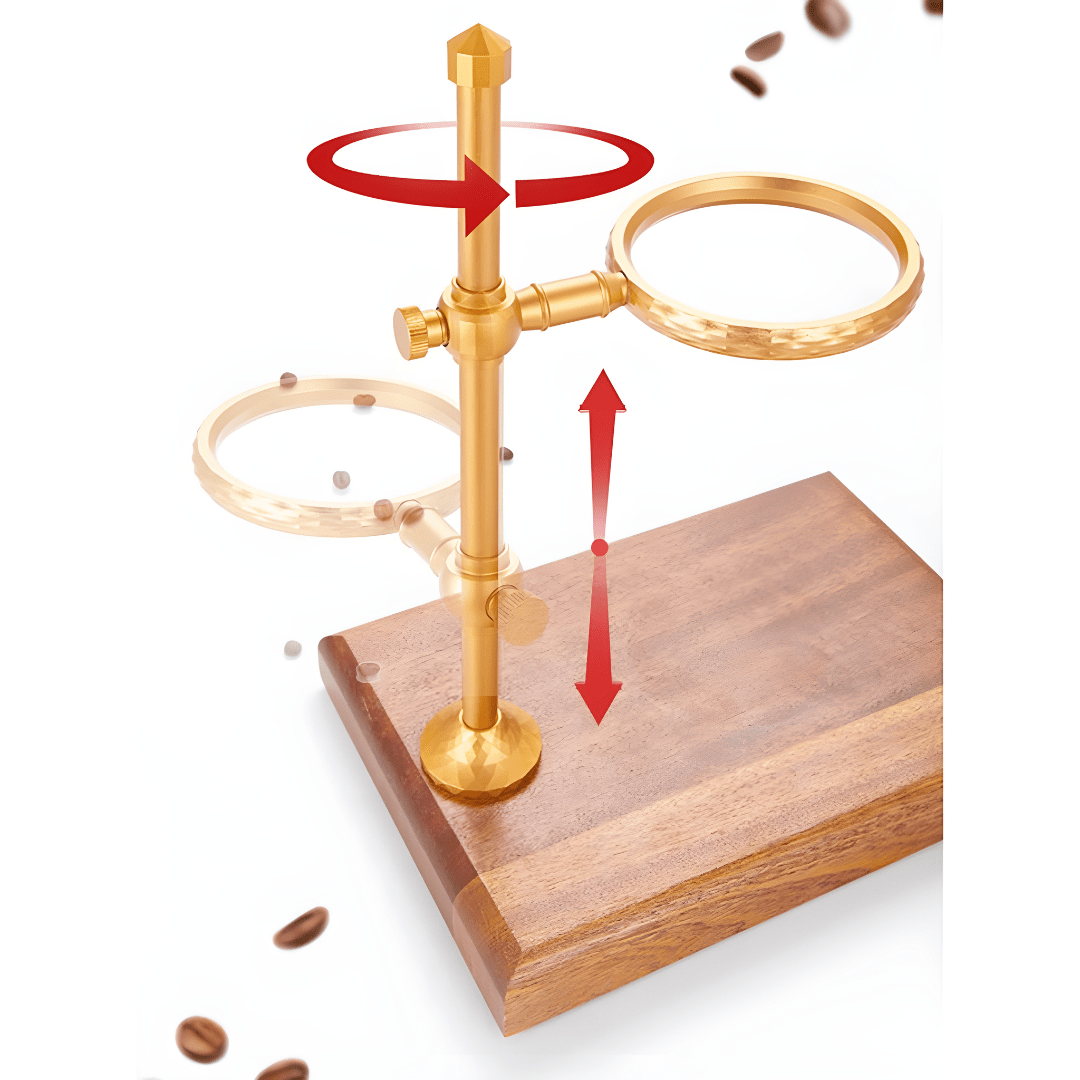 Premium Adjustable Pour-Over Coffee Dripper Stand Set