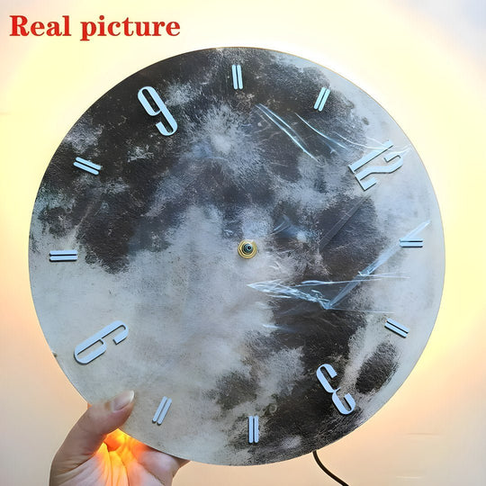 High-End LED Wall Clock with Remote 30CM