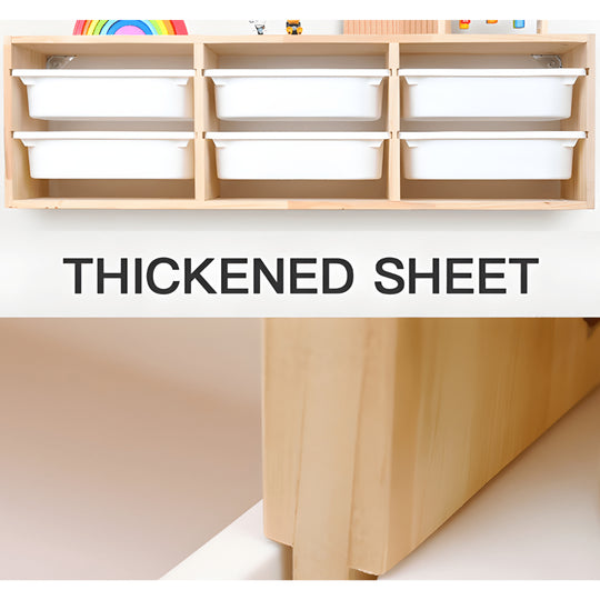 Premium houten kinderkast voor georganiseerde ruimtes