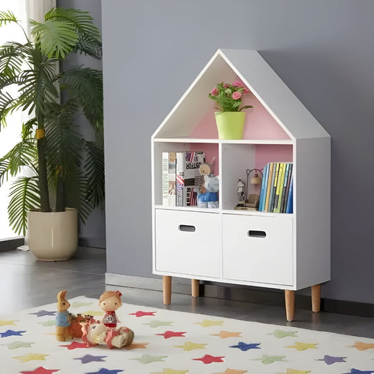 Modern House Bookshelf for Kids – European Household - Lebanon