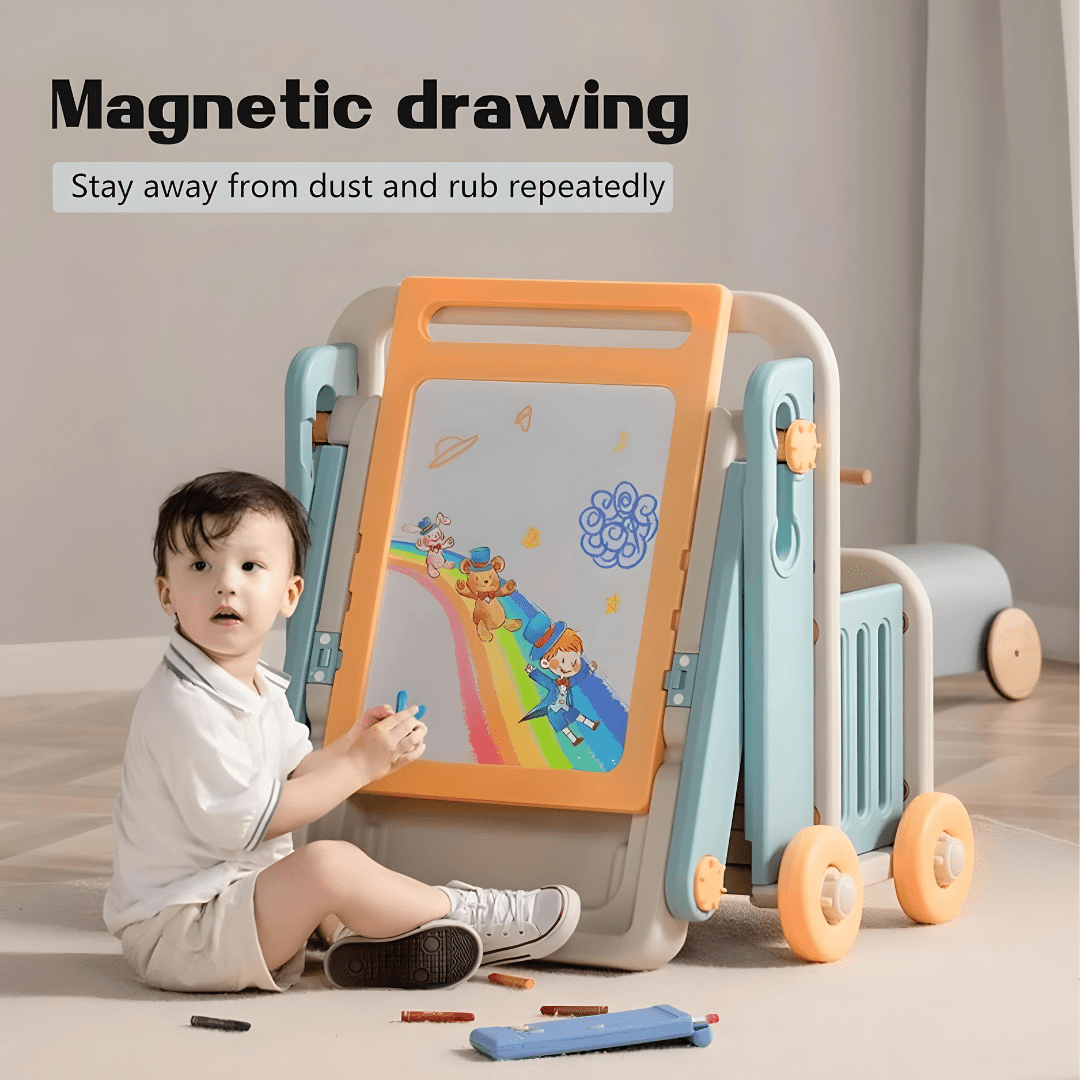 Kindergarten 6 In 1 Multifunctional Children's Building Table