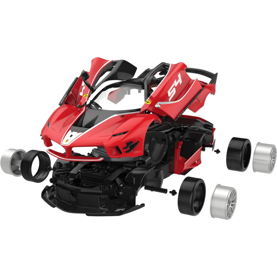 Ferrari FXX-K EVO RC Car DIY Assembly Building Kit with Remote by RASTAR