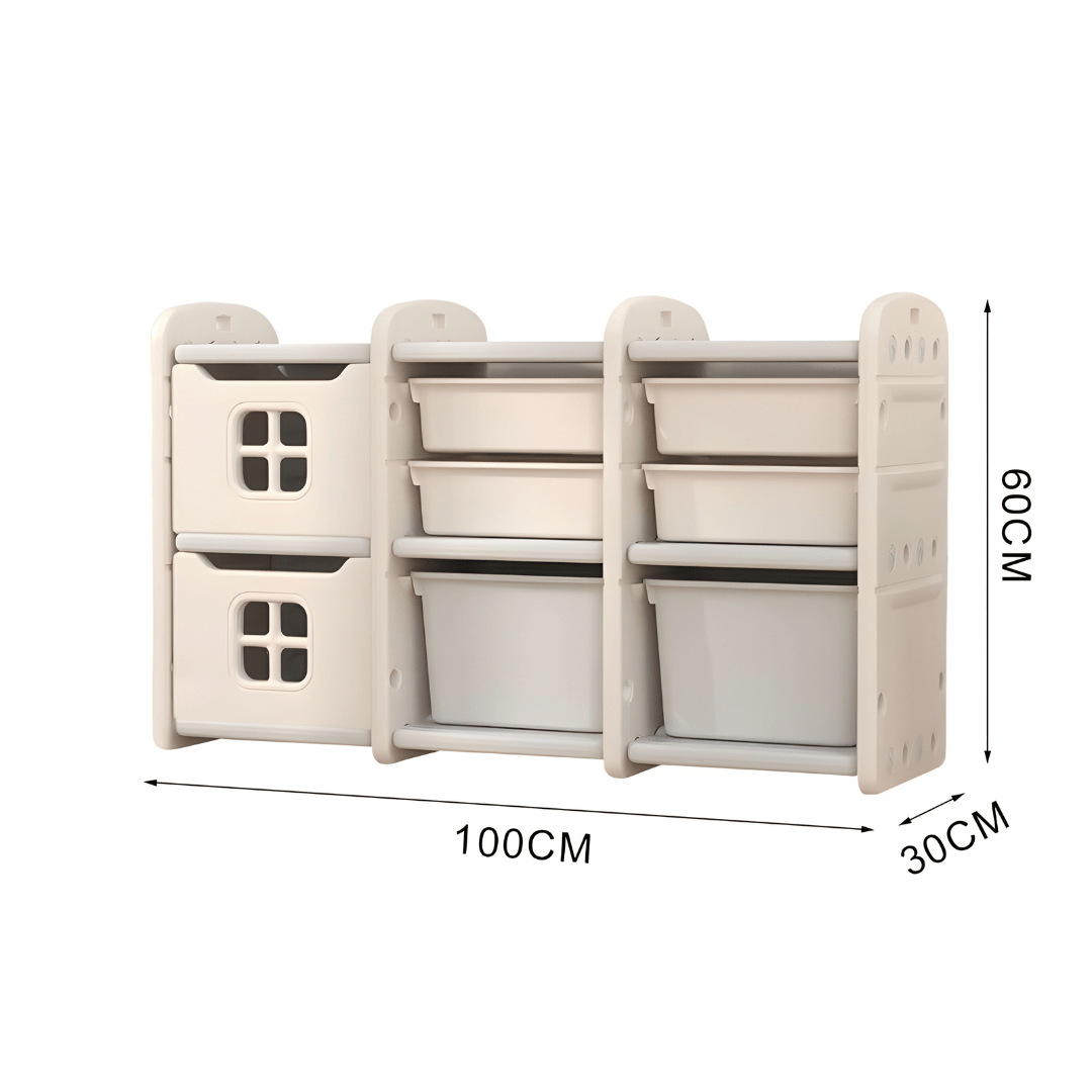 Tomas Train Toy Storage Cabinet for Children