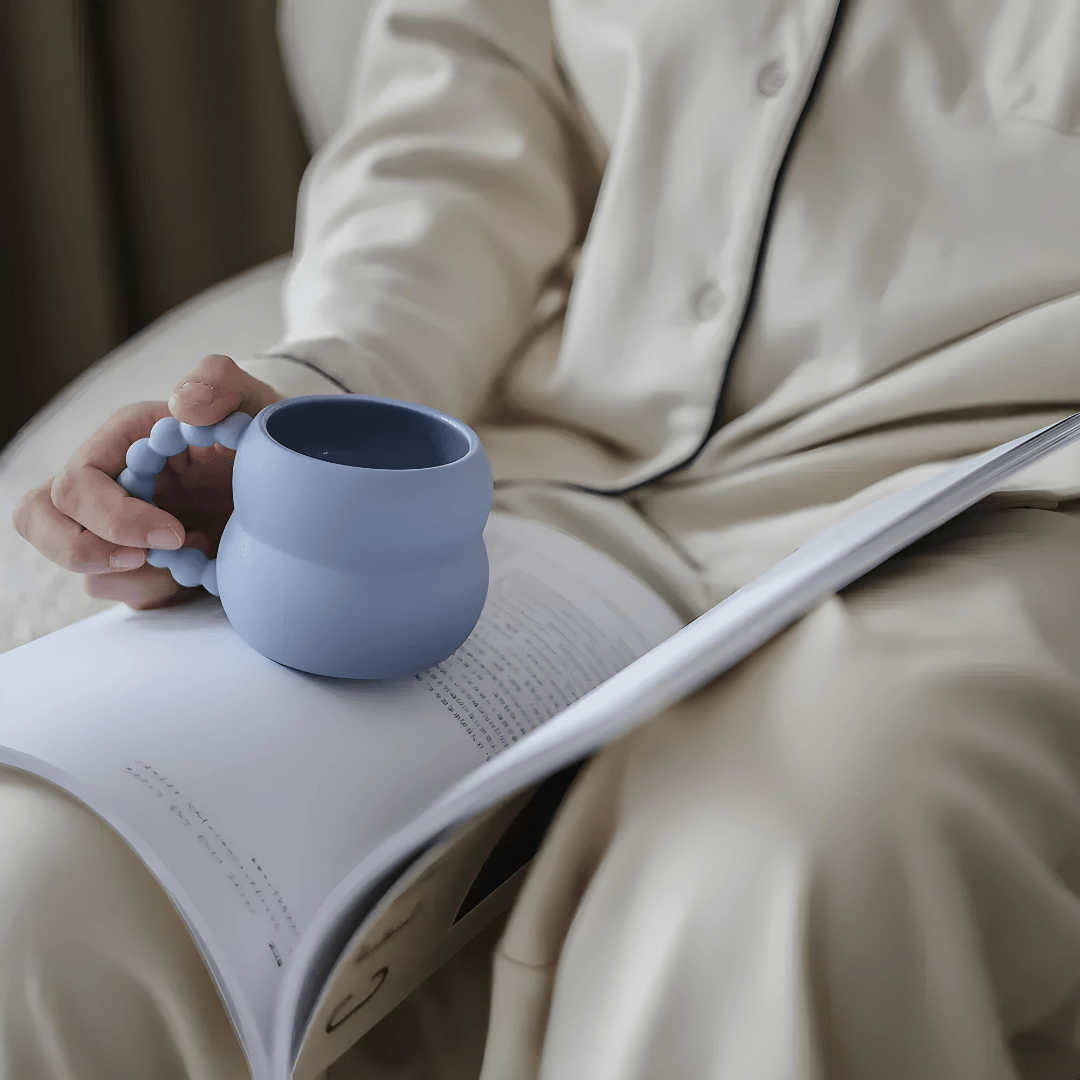 Purity Frosted Matte Coffee Mug – Cute & Unique 250ml Ceramic Cup