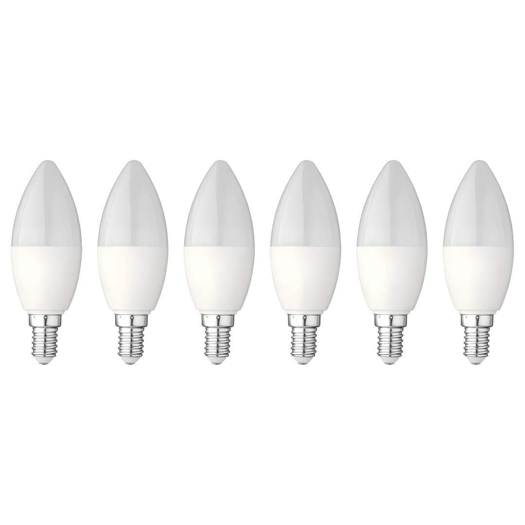 LIVARNO HOME Led-lampen 6W = 40W E14 SET VAN 6