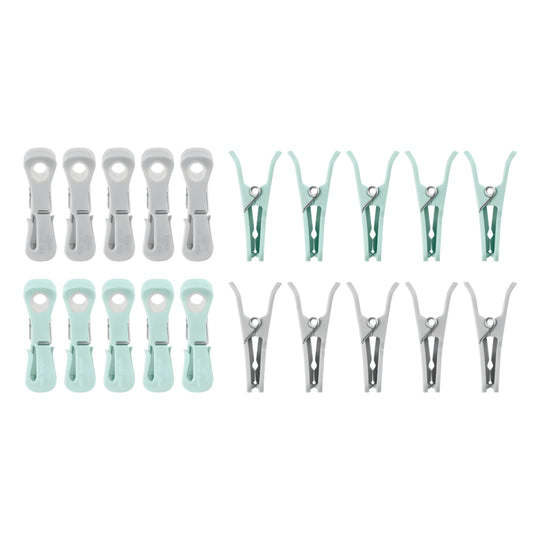 LIVARNO home special Clothespins set of 24 Soft Grips Or Multipurpose Clothespins