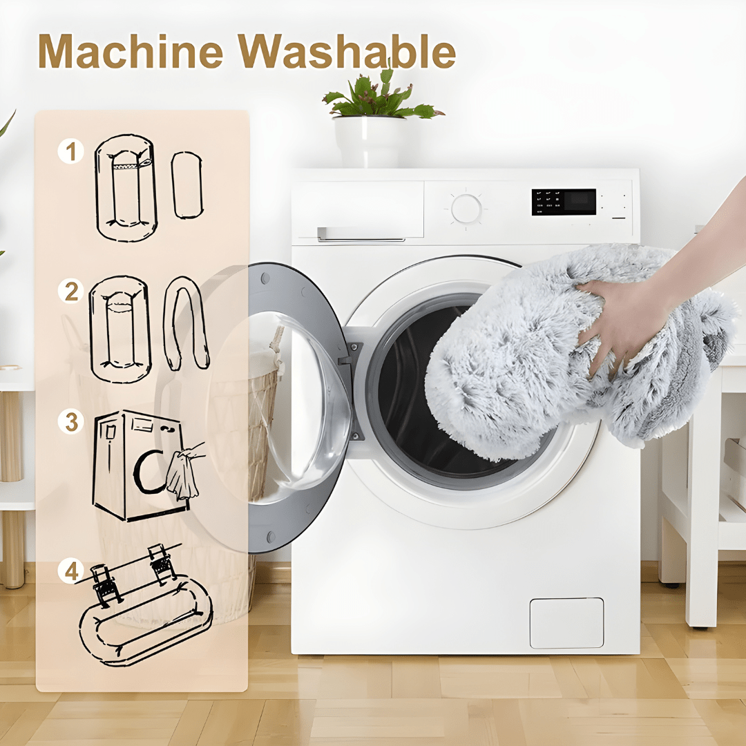 Premium orthopedisch hondenbed voor mensen met luxe comfort