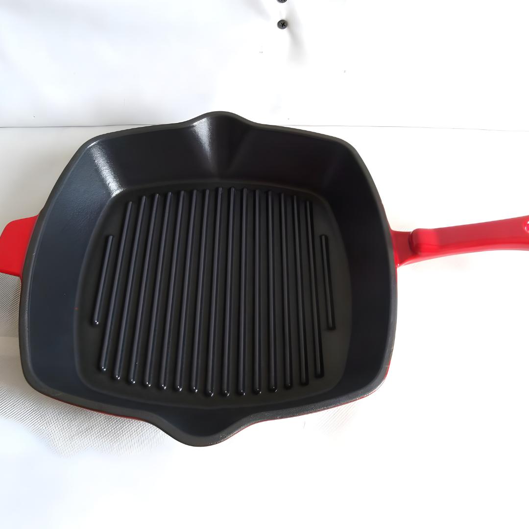 ERNESTO Cast Iron Pan (Ø 25 CM) Or Cast Iron Grill Pan (24.5 X 24.5 CM)