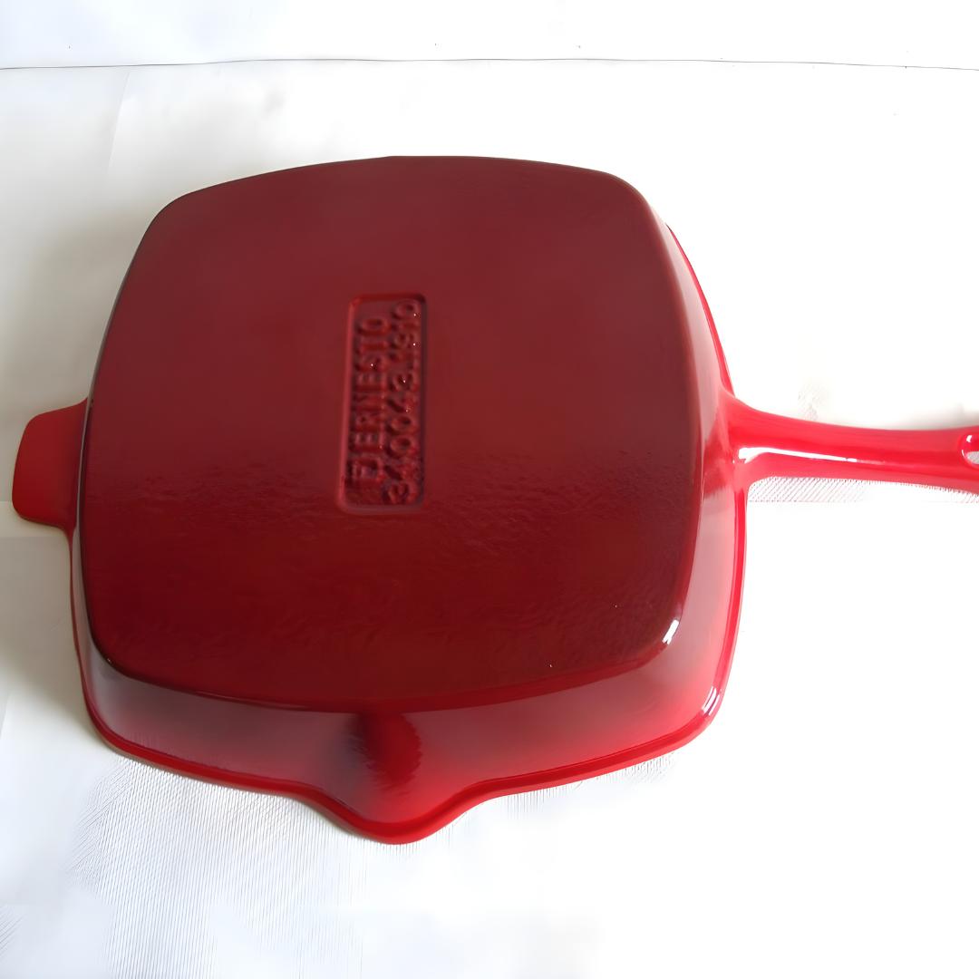 ERNESTO Cast Iron Pan (Ø 25 CM) Or Cast Iron Grill Pan (24.5 X 24.5 CM)