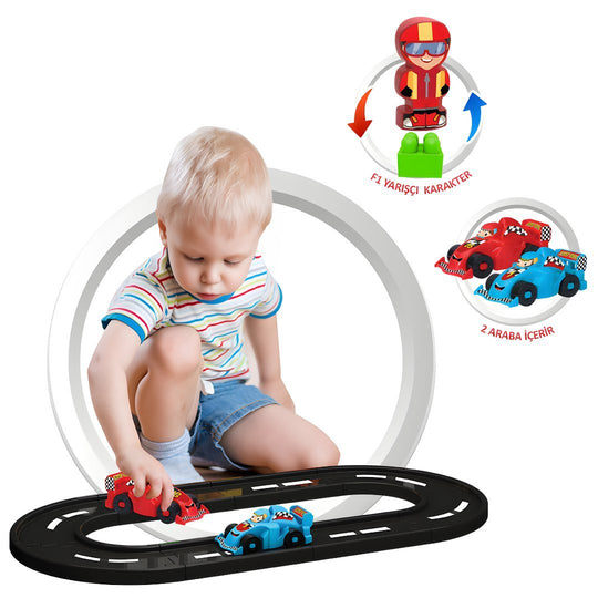 F1 Race Station 48 Piece Educational Lego Set