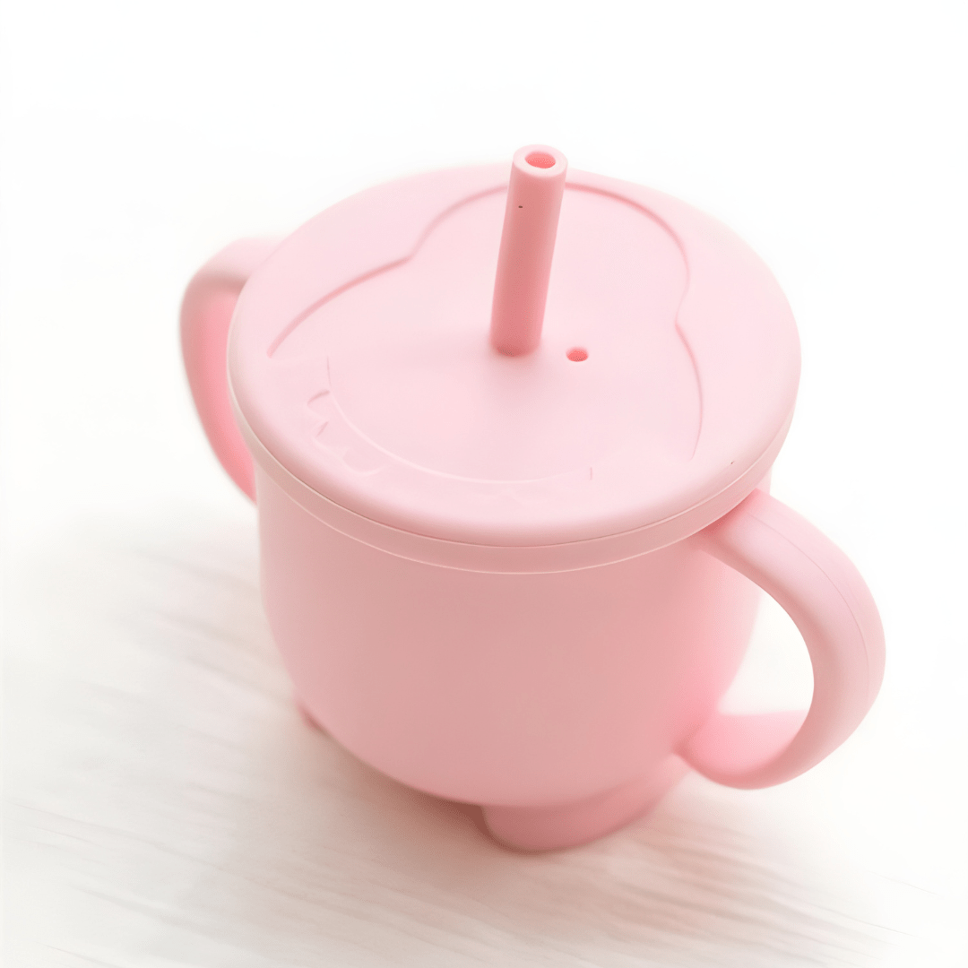 Penguin Silicone Sippy Cup – 150ml Educational Baby Training Cup