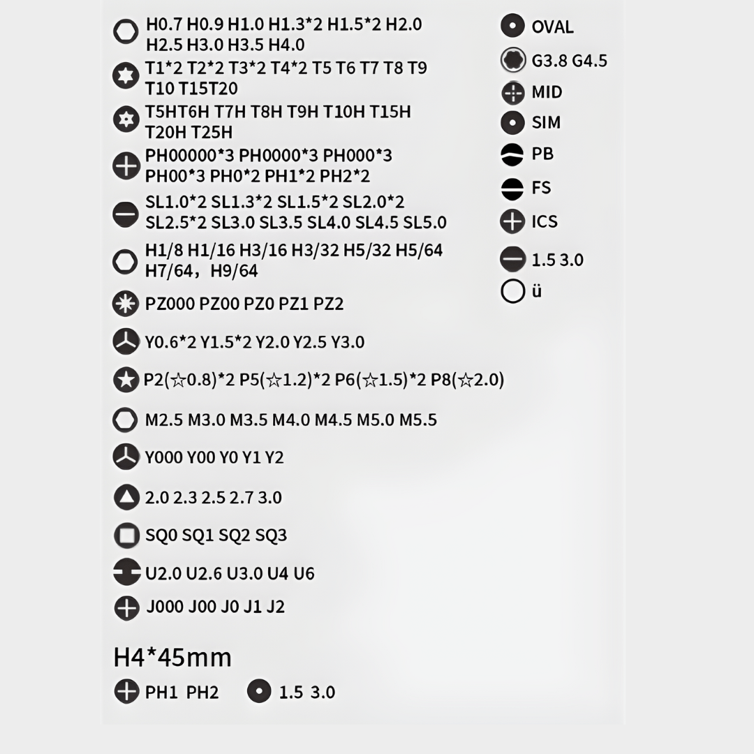 153-in-1 Cordless Electric Magnetic Screwdriver Set – Precision Repair Kit with 140 Bits