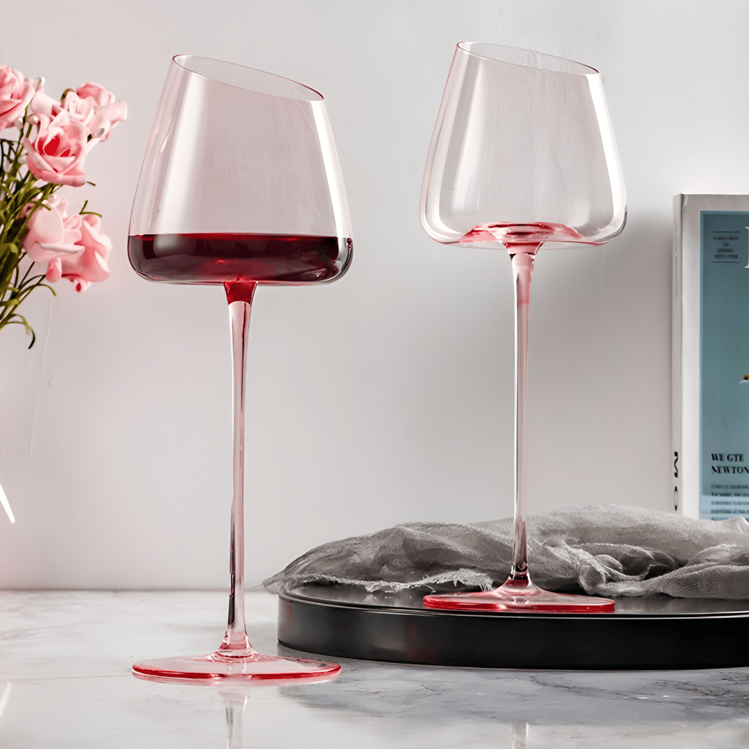 Flamingo Embossed Wine Glasses – Set of 2 (480ml)