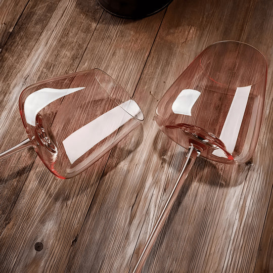 Flamingo Embossed Wine Glasses – Set of 2 (480ml)