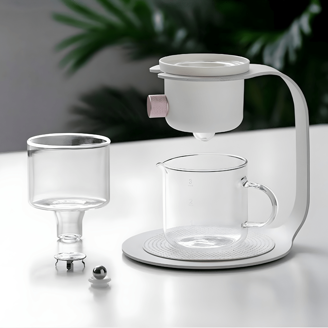 Super Premium Semi-Automatic Tea & Coffee Server – Dual Purpose Brewer (400ml)