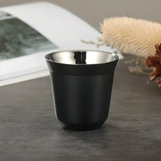 80ml Double Wall Stainless Steel Espresso Cup – Insulated & Reusable