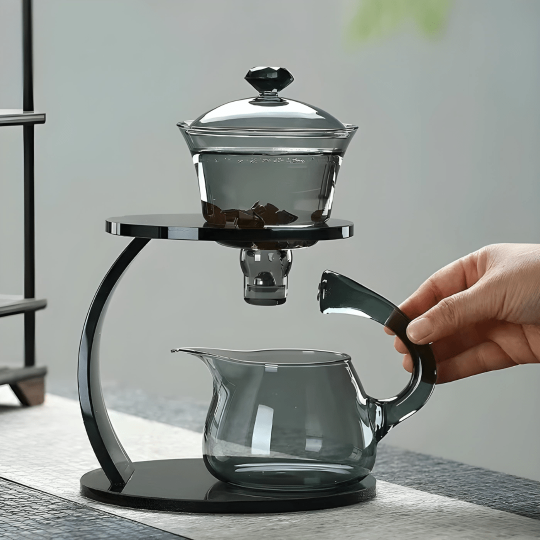 Semi-automatische unieke glazen theepot