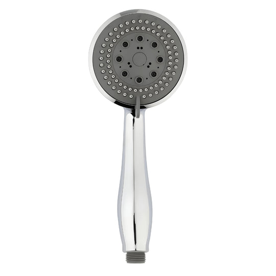Livarno Home 5-mode round chrome shower head with anti-limescale nozzles
