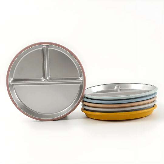 Stainless Steel Suction Plate for Babies