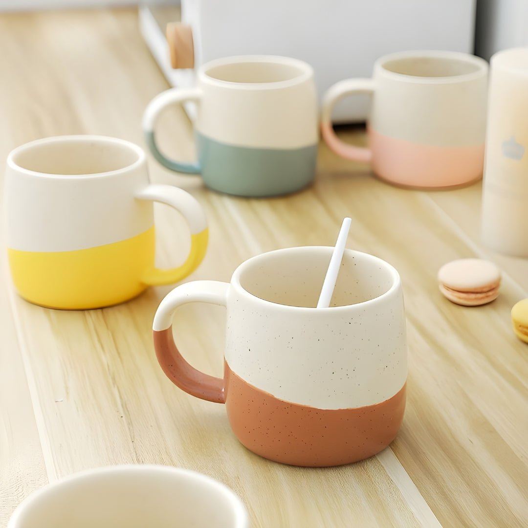 Speckled Ceramic Coffee Mug 400ML – Stylish & Durable