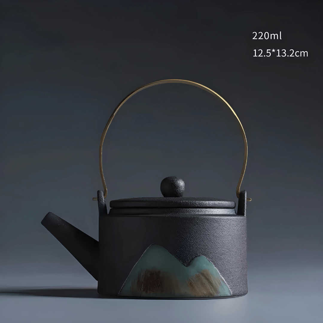 Elegant Coarse Pottery Tea Set Collection