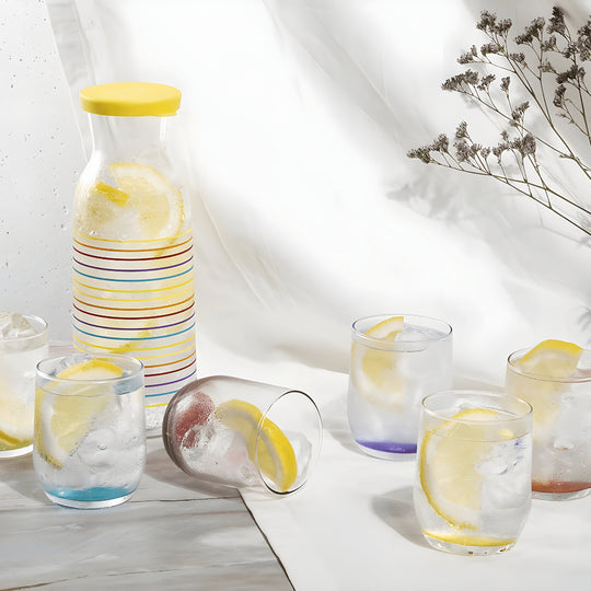 Karaf Glazenset 1.2L Met 6 Glazen