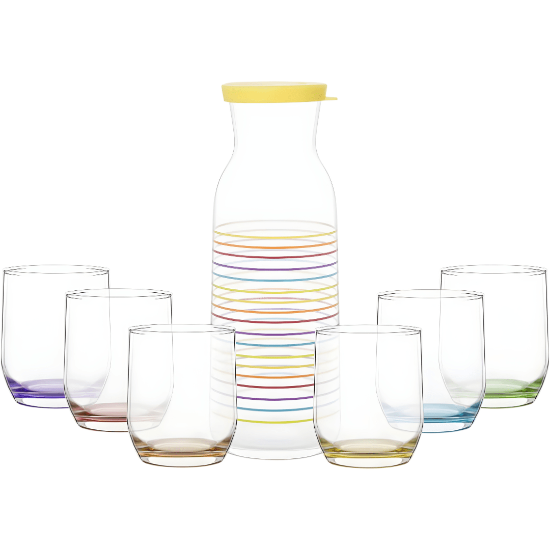 Karaf Glazenset 1.2L Met 6 Glazen