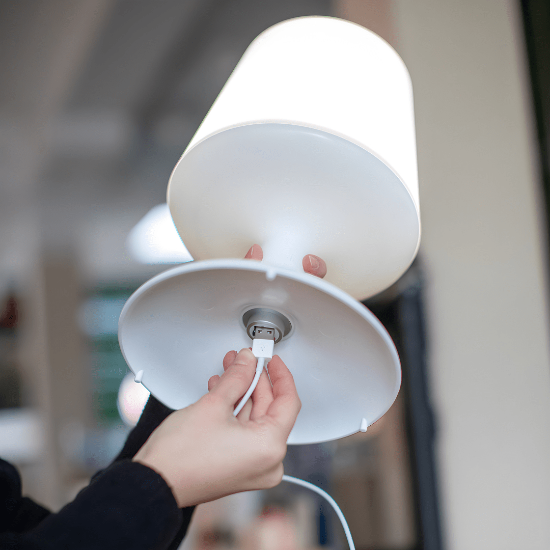 koziol Light To Go Mobile Light, White