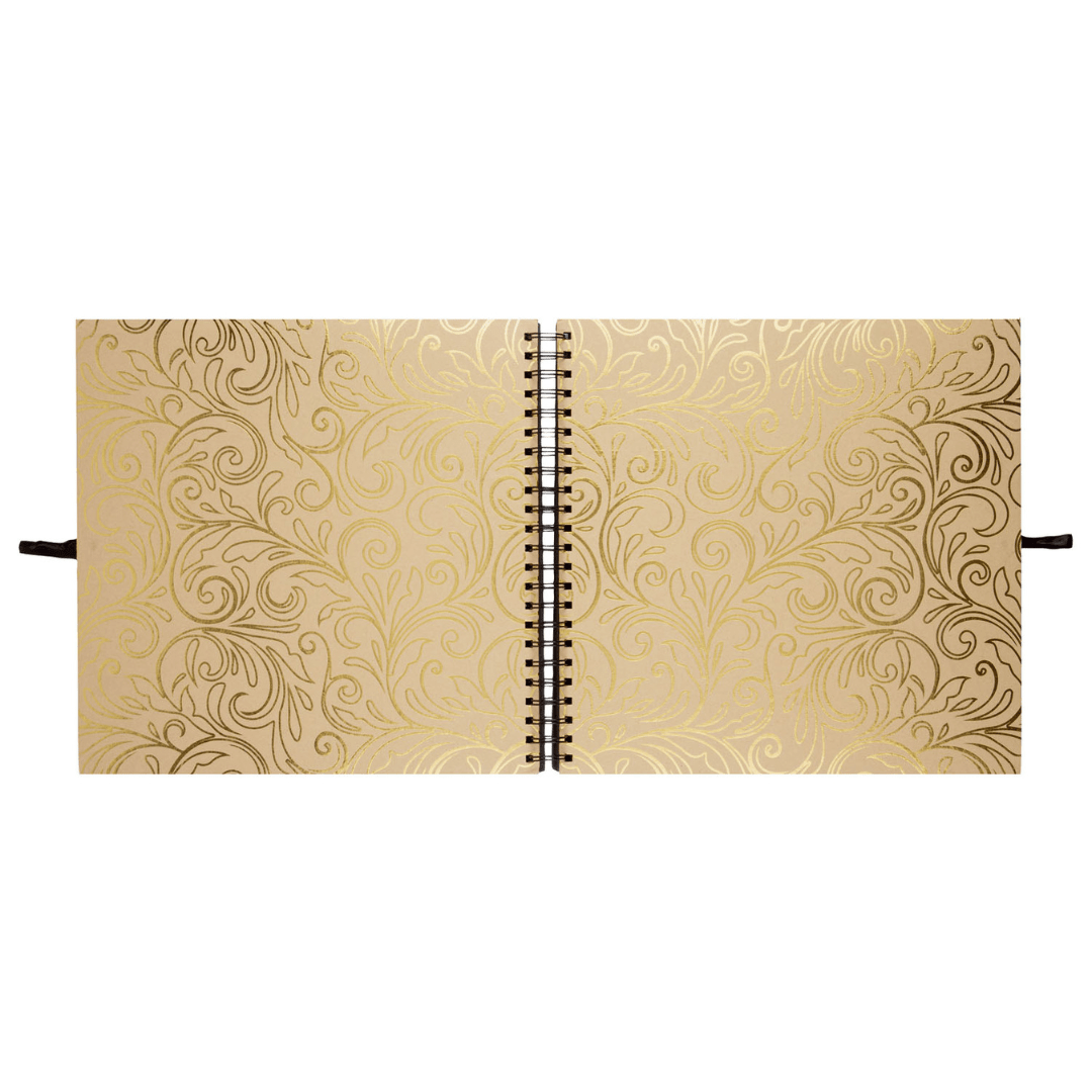 Crelando Scrapbook 40 Sheets of Black Cardboard for a Personalized Creation