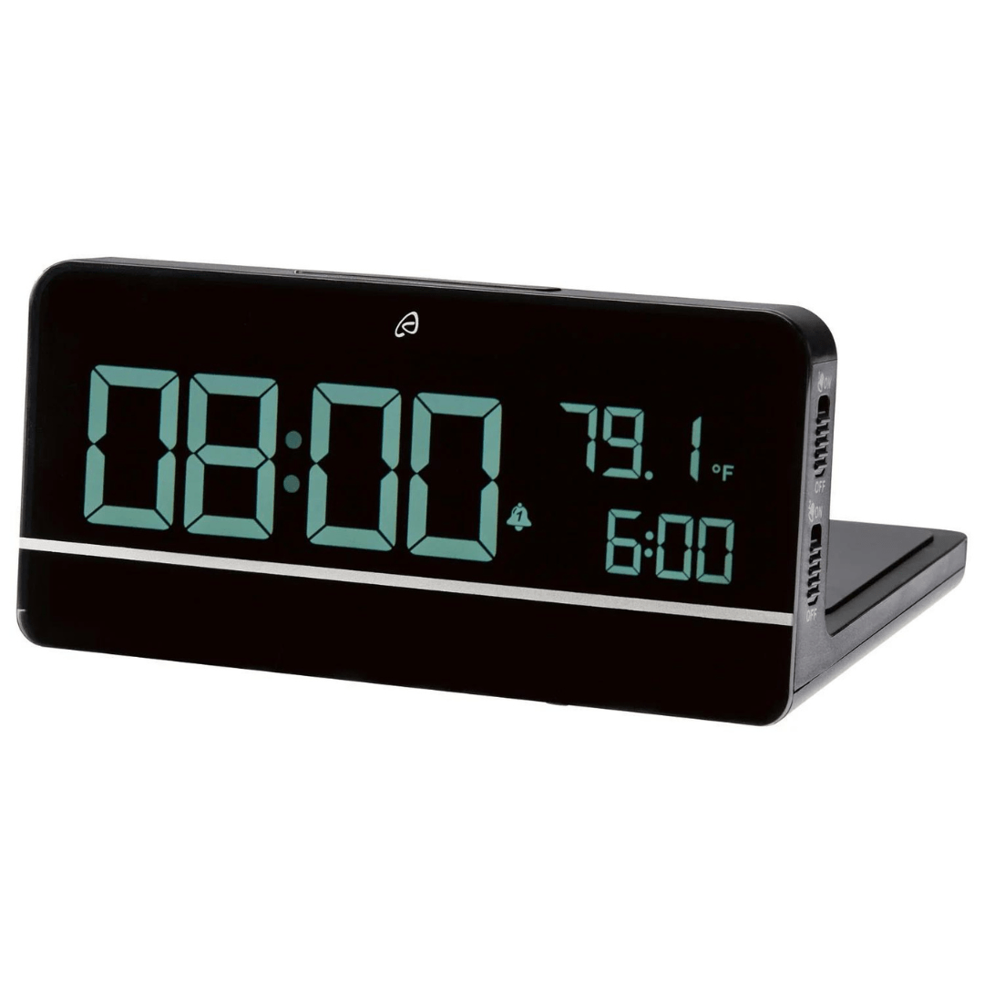 Digitale wekker met draadloze oplaadfunctie