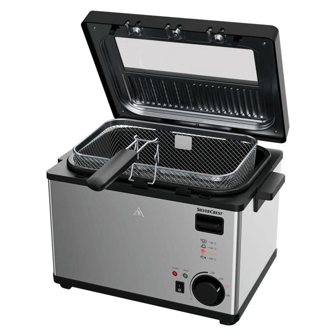 Silvercrest Frituurpan 2000W met 3 manden