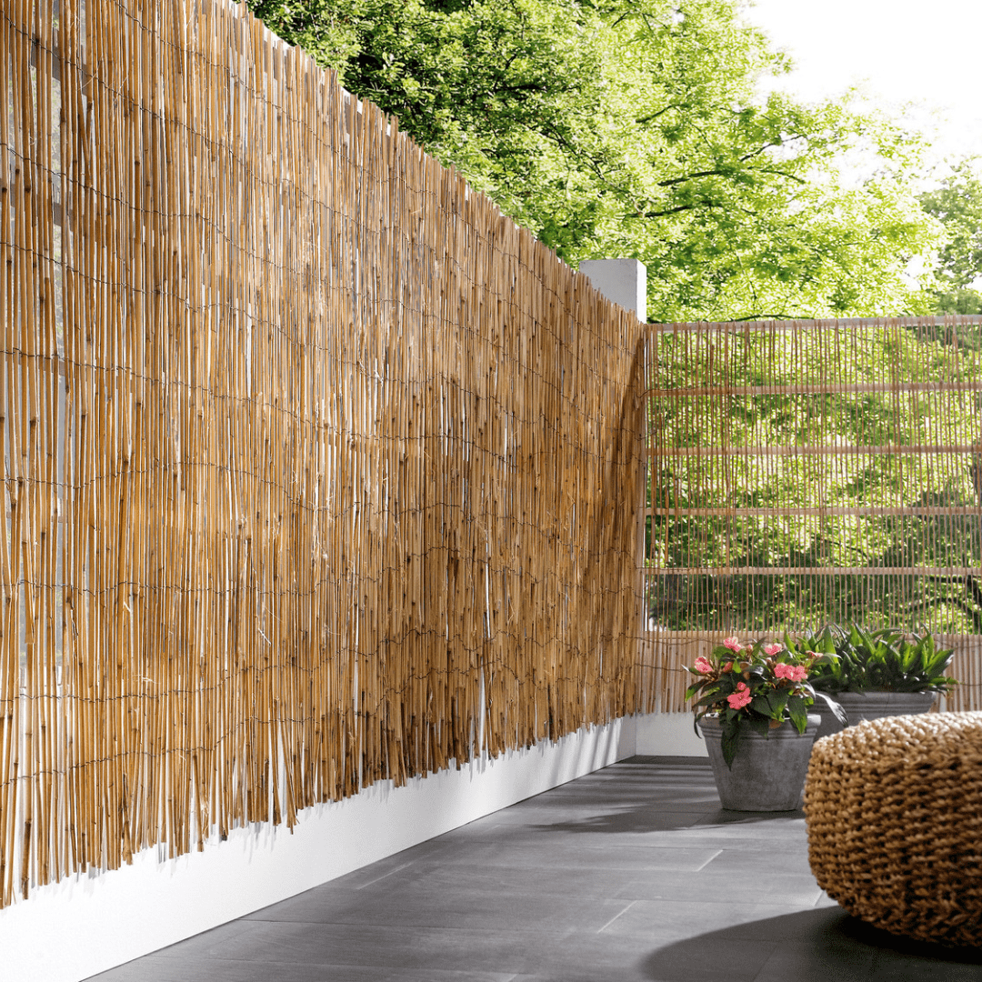LIVARNO Home Reed Privacy Screen, 100 x 600 cm