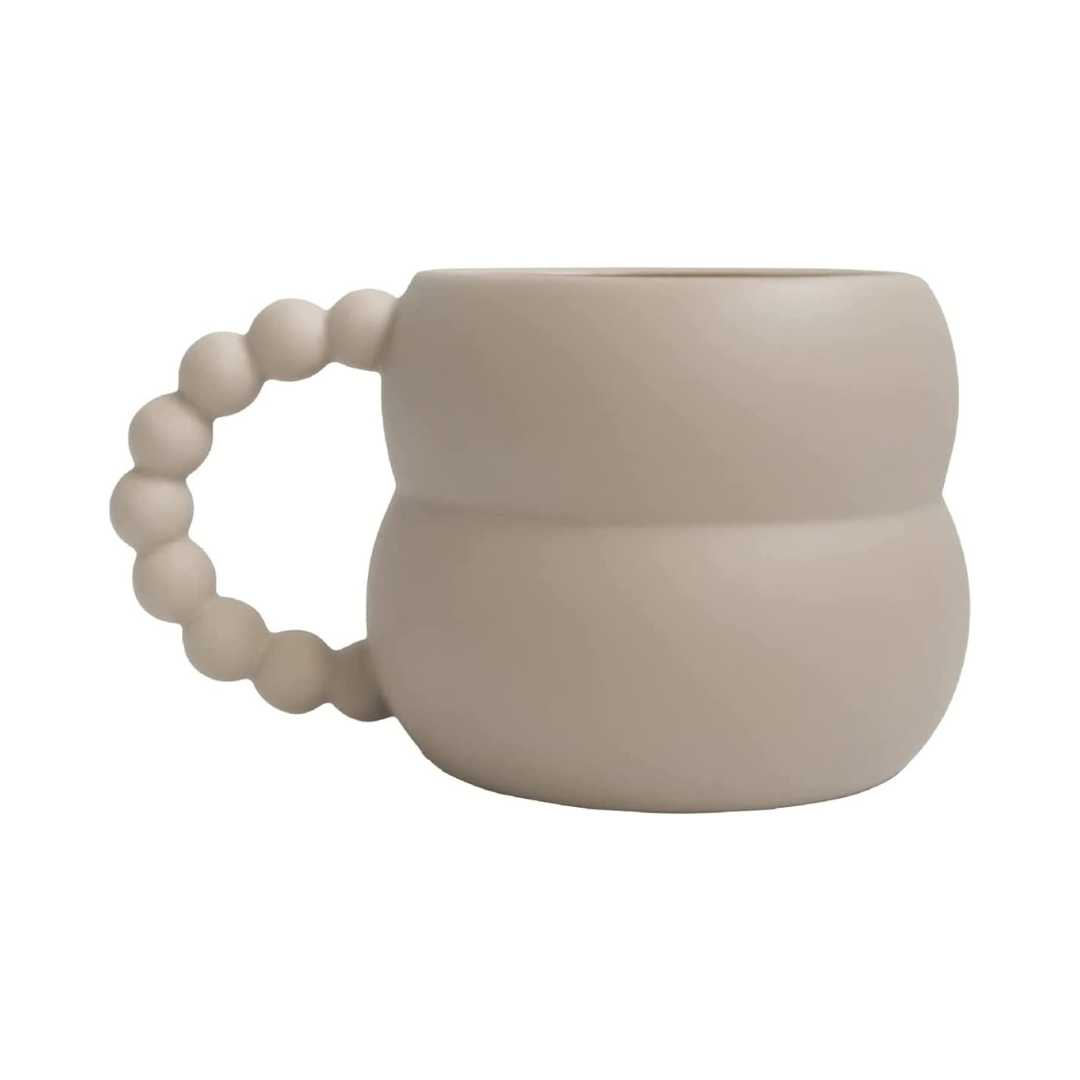 Purity Frosted Matte Coffee Mug – Cute & Unique 250ml Ceramic Cup