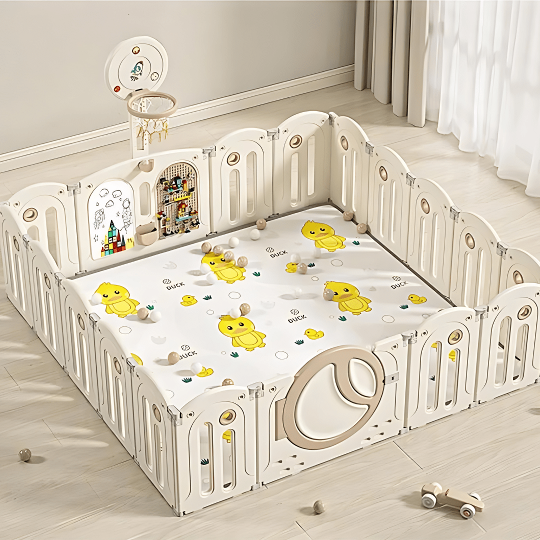 HDPE Foldable kids baby playpen Fence 200 × 240 cm