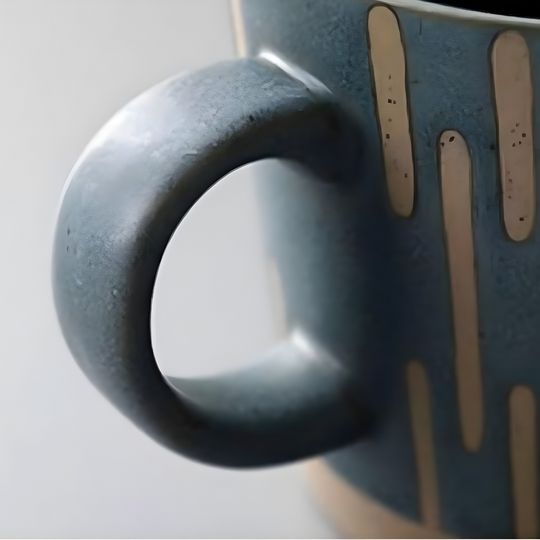 Japanse handgemaakte aardewerk mok 350 ml