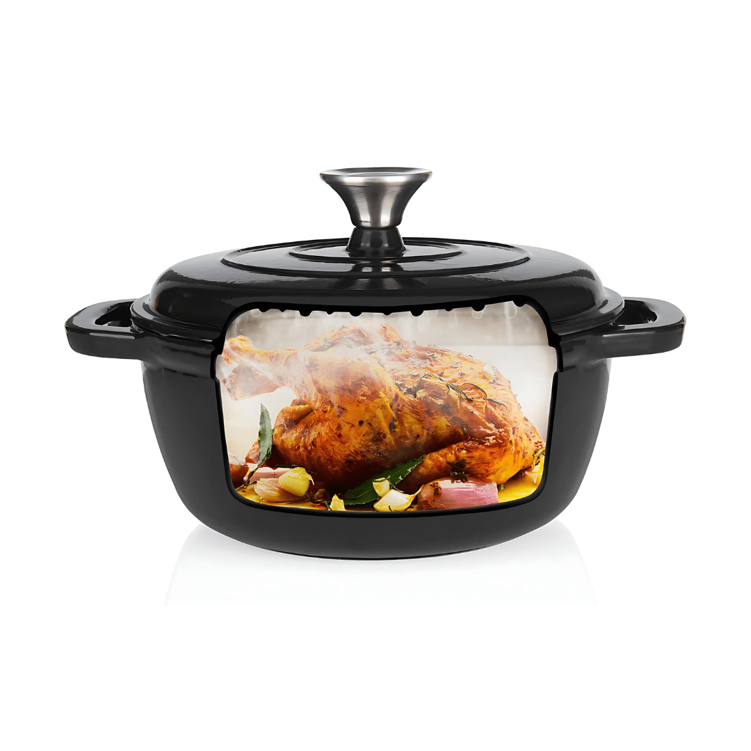 Ernesto Mini Cast Iron Casserole Dish 1.05L