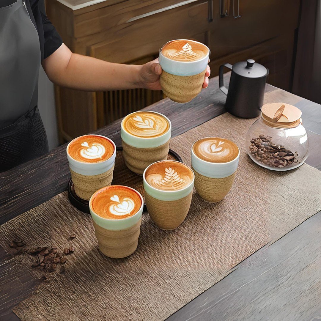 Handmade Retro Clay Ceramic Cup 250ML Or 300ML