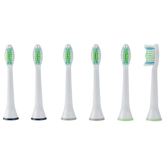 رؤوس بديلة لفرشاة الأسنان من نيفادينت، 6 قطع