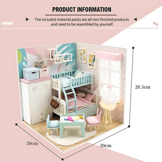 DIY Make-up Kit Gabby Poppenhuis met Led-licht