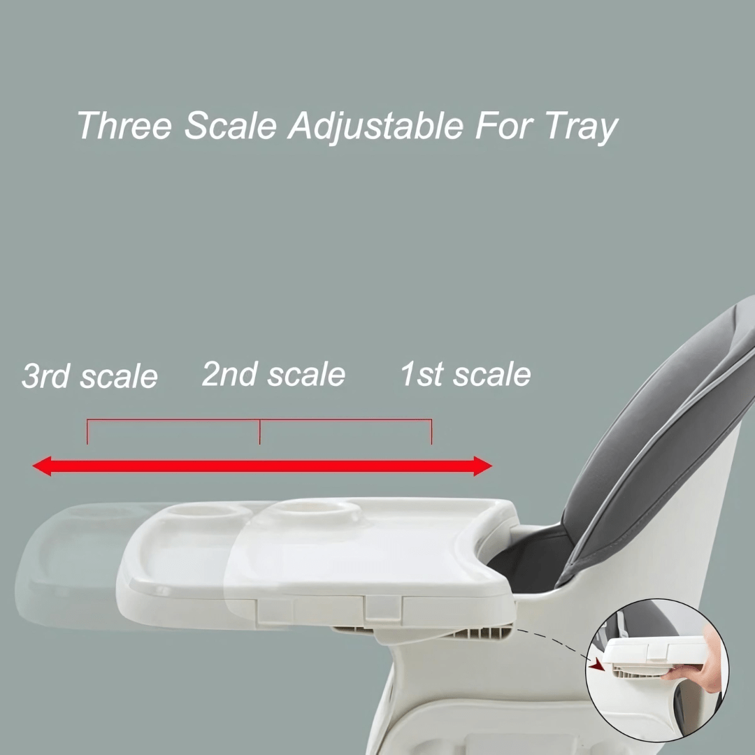 Multi-function baby feeding chair with removable BPA-free tray – Beirut Lebanon