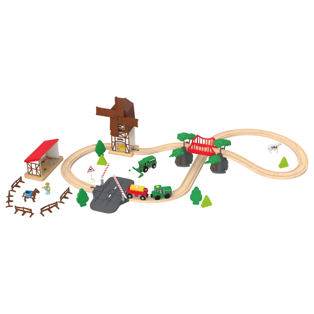 Playtive Farm Treinset 43 Stuks 2.8M