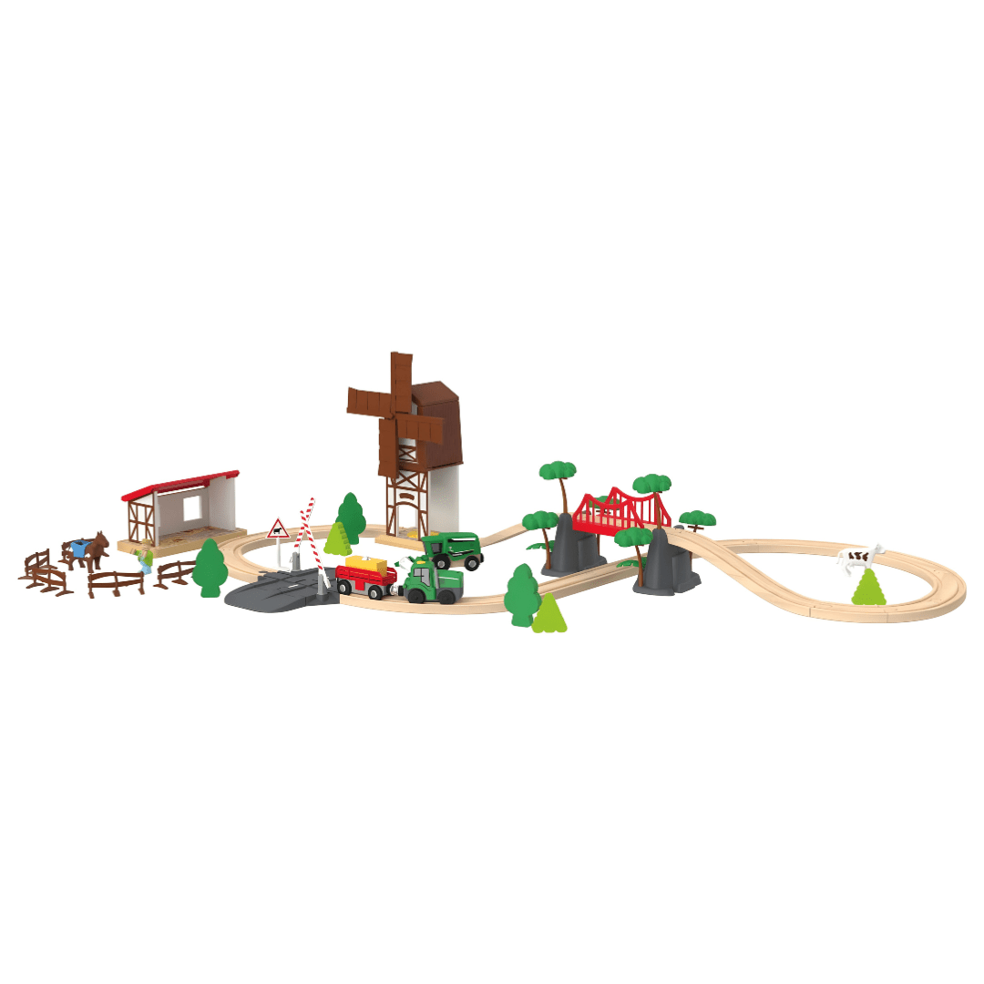 Playtive Farm Treinset 43 Stuks 2.8M