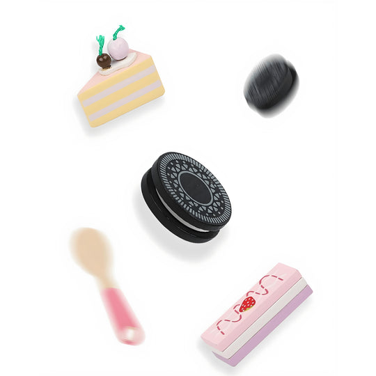 Houten theekransje voor kleine meisjes