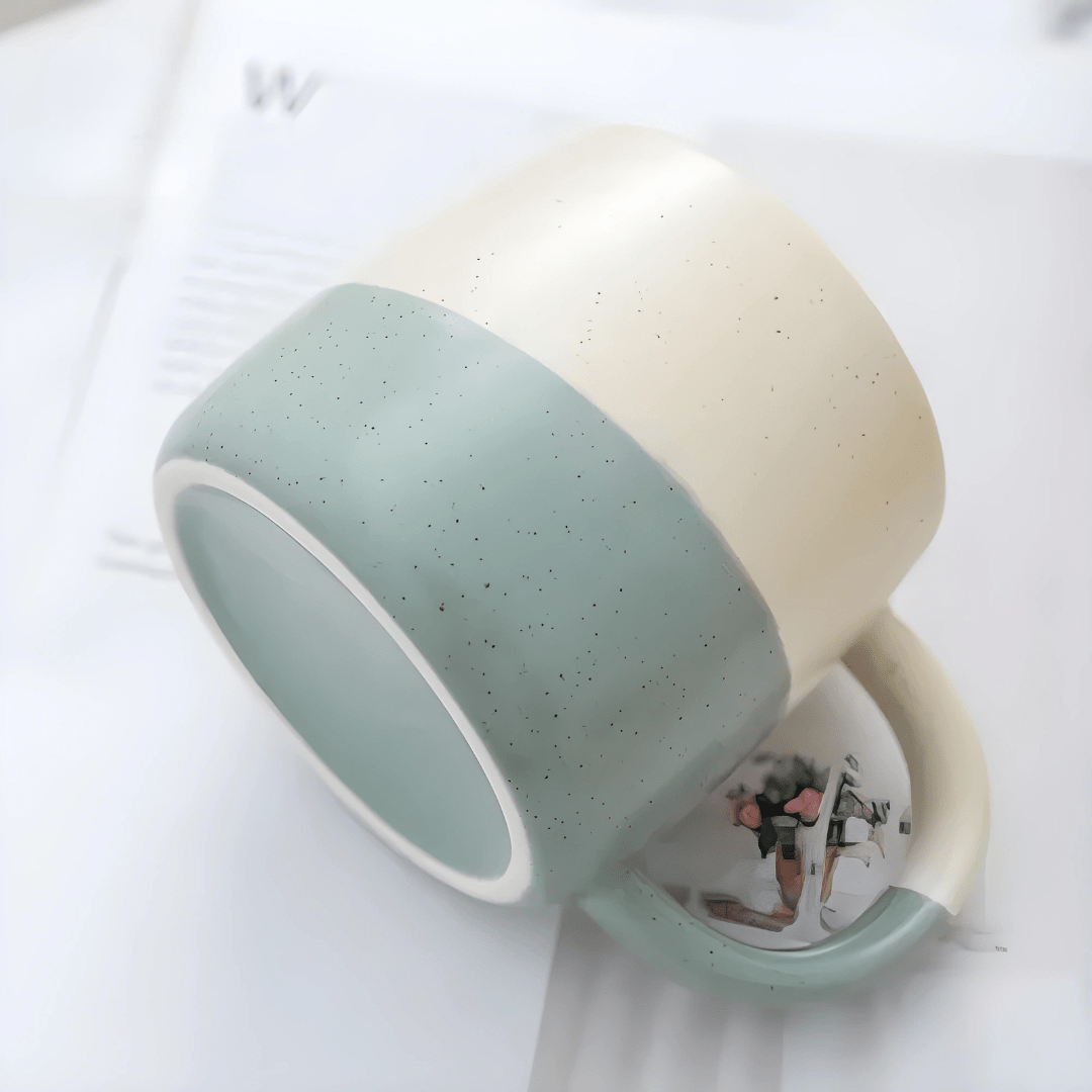 Speckled Ceramic Coffee Mug 400ML – Stylish & Durable